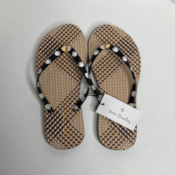 Vera Bradley Flip Flops - NWT - Picture 2 of 8